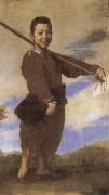 Jusepe de Ribera Boy with a Club foot oil on canvas